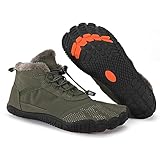 Orgonite Botas de nieve de invierno para hombres y mujeres, zapatos de senderismo aislados, zapatos de senderismo para mujer, zapatos de senderismo totalmente forrados de piel, botas cálidas,