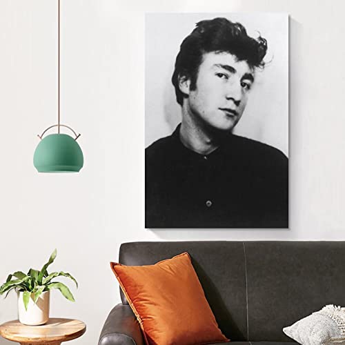 John Lennon (3) Poster vintage rétro imprimé sur toile à suspendre pour chambre à coucher, salon, décoration murale 20 x… - Les Beatles, Paul McCartney, John Lennon, RIngo Starr, George Harrison John Lennon (3) Poster vintage rétro imprimé sur toile à suspendre pour chambre à coucher, salon, décoration murale 20 x… – Image 5