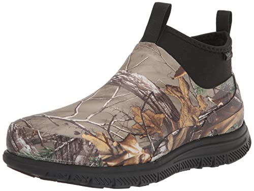 Western Chief Men's Burnett Realtree Neoprene Waterproof Mid Boo Rain Boot