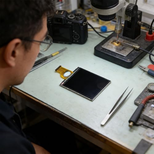 Pantalla LCD resistente para cámaras A2600 A3500 que soporta arañazos 5