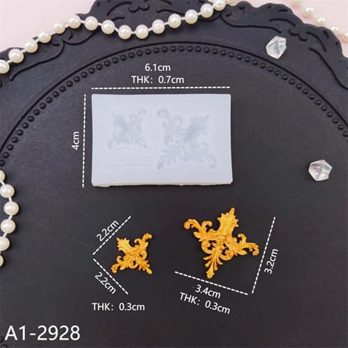Molde Decorativo Elegante para Pasteles con 5 Patrones miniatura 4