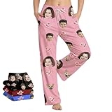 🎁 SORPRENDE A MAMÁ, ABUELA O ESPOSA: Convierte una foto especial en el regalo más divertido y emotivo. Sube la foto de su hijo, su pareja o su querida mascota para crear un pijama único