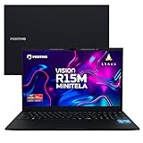 Notebook Positivo Vision R15M AMD Ryzen 7-5825U Linux 24GB RAM 512GB SSD Wi-Fi 6 Tela 15” Full HD IPS Antirreflexo - Minitela - Permite upgrade de memória RAM e SSD - Preto