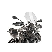 Puig 2125F Tourenscheibe – Stark Getönt, Schlagfestes Acryl, Besserer Windschutz Für Motorrad