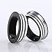 Pzhoais BB30 to Converter Bottom Bracket Conversion Adapter Ring 42mm, Black & silver