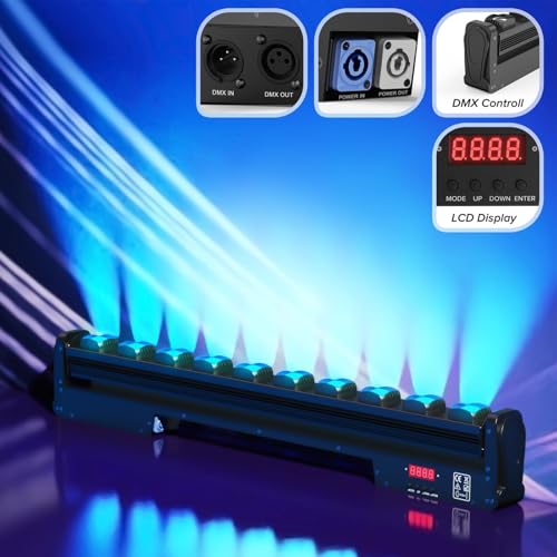 Barre de projecteurs beam moving head pour dynamiser une piste de danse - 4