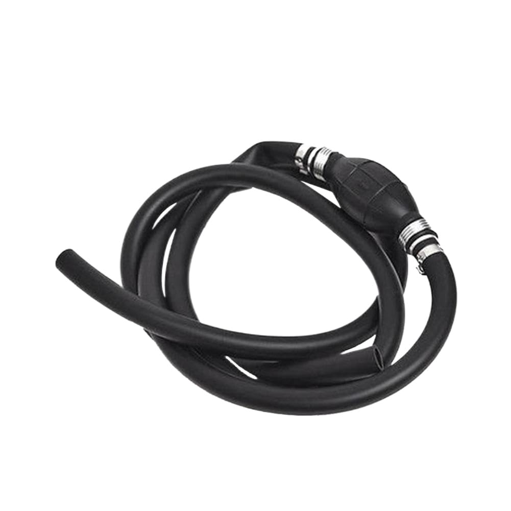 Assemblaggio Tubo Carburante Gomma 1/4 Pollice 6Ft 2 Metro Con Pompa Di Adescamento Per Fuoribordo Marini Compatibile Con Motori Per Barche RV