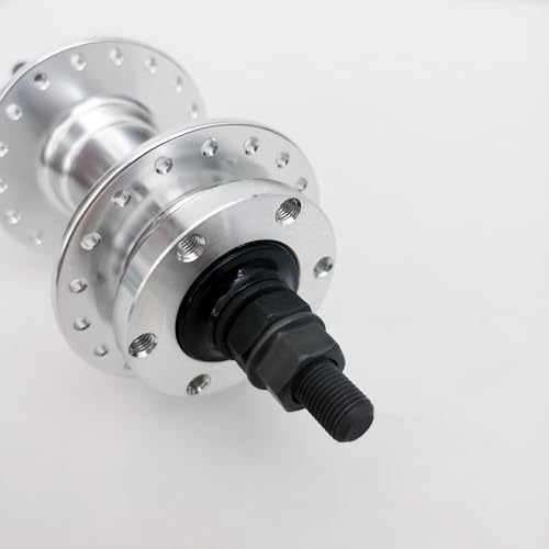 DONSP1986 Bicycle Wheel Part Bicycle Rear Hub 36 Hole, Disc Brake Wheel Hub, Rear Width 135mm, Aluminum Alloy Bike Hub (Silver)