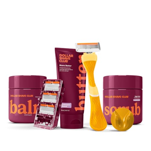 Dollar Shave Club For Women - Total Package (Yellow) - Full Routine Shave