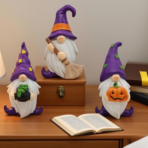 Gnomos de Halloween ideales para regalar y decorar el porche o la mesa estas vacaciones 4