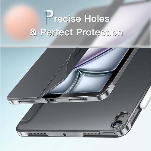 Image of JETech Case for iPad Air 11 inch M4 /M3 /M2 & Air 5 /4 10.9 inch, Space Gray