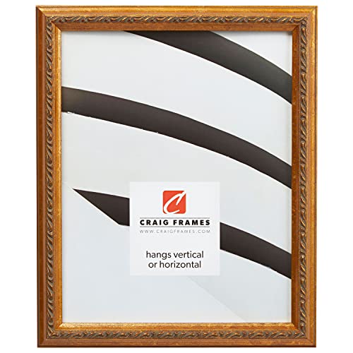 Cadre photo doré 30,5 x 40,6 cm Whittemore par Craig Frames