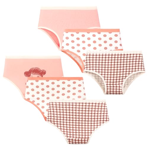 ELUTONG Unterhosen Mädchen,Baumwoll Weicher Rosa Unterwäsche...