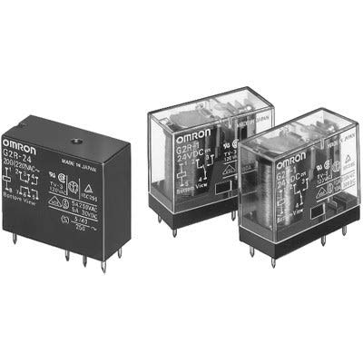 G2R-1-E DC24 Relay; General Purpose / Industrial Relays HI-Cap SPDT VNTD 24V 16A