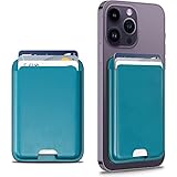 EDC Leather Wallet for Apple MagSafe, MagSafe Wallet Compatible with iPhone 14 Series, iPhone 13 Ser