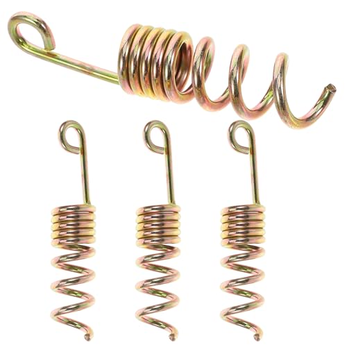 HEALSOPTHY 4 Piezas Accesorios para Maniquíes y Tornillos de Ajuste Brazos de Acero Inoxidable Dorado , Diseño Ergonómico Gancho de Resorte para Tiendas de Ropa Profesionales
