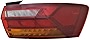Right Passenger Side Outer LED Tail Light Assembly - Compatible with 2019 Volkswagen Jetta Sedan