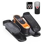 2025 New Under Desk Elliptical Machine,Portable Seated Pedal Exercise Machine for Seniors, 12 Adjustable Speed Elipse Leg Exerciser with Remote Control,Quiet Foot Exercise Machine for Home Office