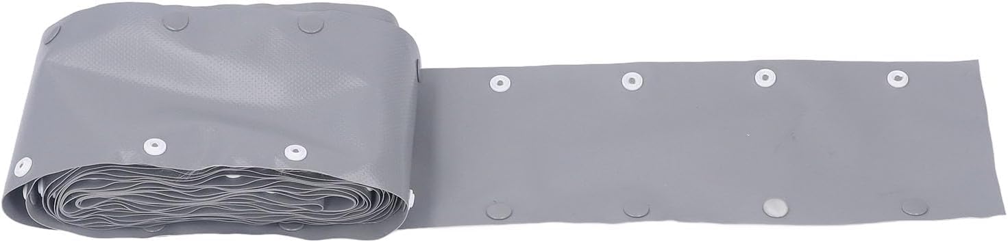 Guaina Protettiva per Cavi con Bottone A Pressione, Larghezza 100 Mm, Diametro 25 Mm, in PVC Ignifugo, con Isolamento Ad Alta Temperatura, Facile Installazione, Protezione per 15M