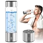 【3 Minutes to Completely Change the Hydration Effect】 Hydrogen water bottle generator adopts advanced SPE and PEM electrolysis technology, which can quickly produce up to 2200PPB hydrogen ions in just 3 minutes. It effectively separates hydrogen and ...