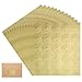 Autocollants d'enveloppe,500 pièces Autocollants de Sceaux de Cire de Coeur en Relief En Or Autocollant pour Enveloppe d'invitation de Mariage Autocollant de Coeur pour fête d'anniversaire De Noël