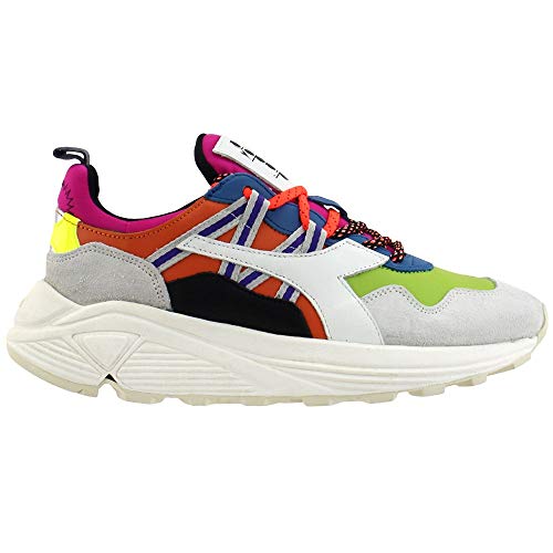 Diadora Mens Rave Leather Pop Sneakers Shoes Casual - Orange - Size 5 D #TOP3