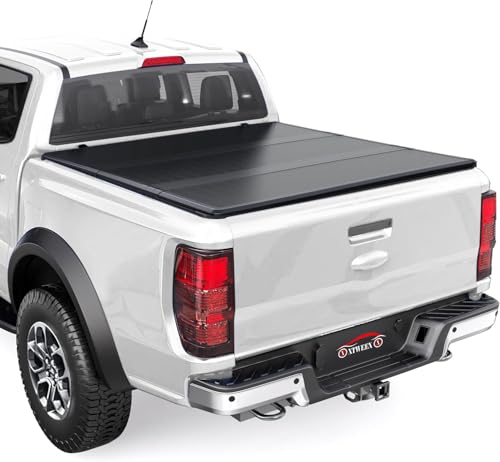 5ft FRP Hard 3-Fold Truck Bed Tonneau Cover fits 2019, 20, 21, 22, 23, 2024 Ford Ranger 5' 1