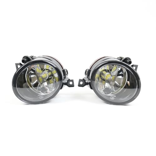 Generic Car Front LED Fog Light With 7W LED H11 Bulbs 1T0941699 1T0941700 For VW Jetta MK5 2006 2007 2008 2009 2010 For VW Golf 5 GTI MK5 2004 2005 2006 2007 2008 2009, Black