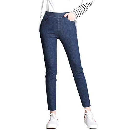 Leggings skinny en denim bleu parfaits pour vos sorties décontractées