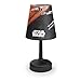 Price comparison product image Philips Star Wars X-Wing Fighter Portable LED Bedside and Table Lamp, Integrated LED, Battery Operated - Black