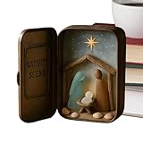 Bendición Ritual ada: Este Belén simboliza las tradiciones más apreciadas, ofreciendo una forma significativa de celebrar las fiestas y expresar sincero mediante su presente con tema marino. Es el recuerdo ideal para regalar o conservar como memoria personal en épocas navideñas, encapsulando la esencia de una bendición ritual que enriquece momentos especiales y fortalece la conexión emocional con seres queridos.