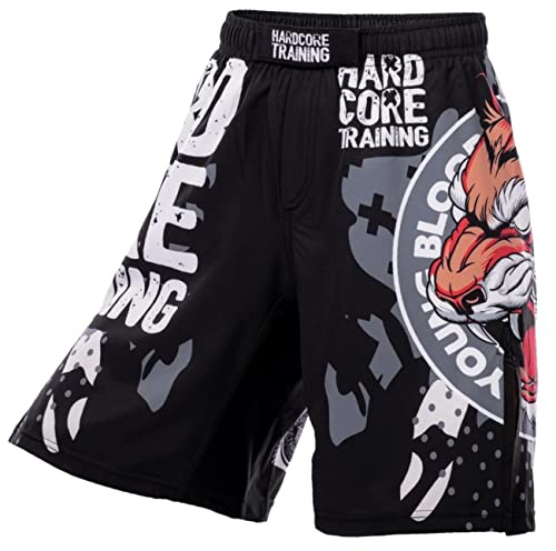 Opiniones y reviews de Ropa de Ejercicio y fitness para Niño Top 10. 49 Hardcore Training Tiger Fury Pantalones Cortos de Boxeo para niños BJJ Fitness Juventud MMA Running Entrenamiento Ejercicio Ropa Deportiva
