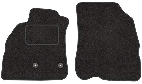 Fußmatten mit Clips 2er Set für Renault Megane 3 III 2008-2016 Velours Automatten