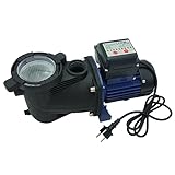 EDENEA Pompe pour Filtration Piscine avec Timer Intégré - 1/2CV - (en complément d'un Filtre)