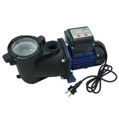 EDENEA Pompe pour Filtration Piscine avec Timer Intégré - 1/3CV - (en complément d'un Filtre)