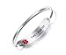 VNOX TYPE 1 DIABETES Bracelet Stainless Steel Medical Alert ID Bangle Bracelet 7.5"