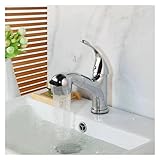 El elegante y moderno baño de grifo de diseño con corrosión superior y acabado rustrante evitará que se adhiera a la superficie del baño del grifo del fregadero, resistirá las manchas de agua, el desvanecimiento y los rasguños diarios.