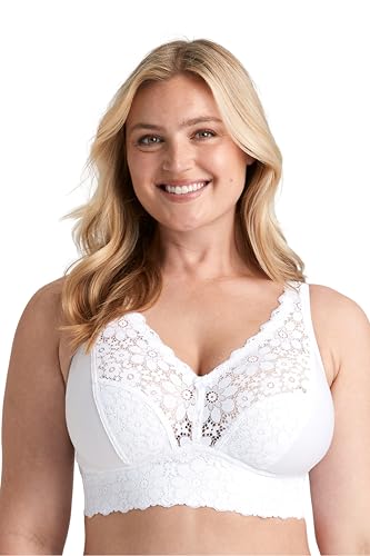 Soutien-gorge sans armature Lace Dreams contre les douleurs de dos en tissu recyclé élastique