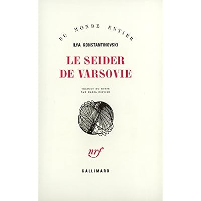 Le Seider de Varsovie