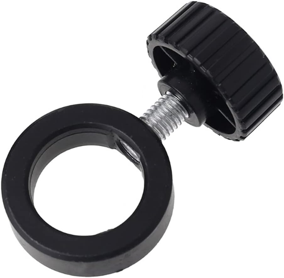 ZTBH Microscope Accessories Kit 25mm/32mm Industrial Stereo Microscope Limit Fixing Ring with Screw Video Camera Stand Microscope Slides(32MM)