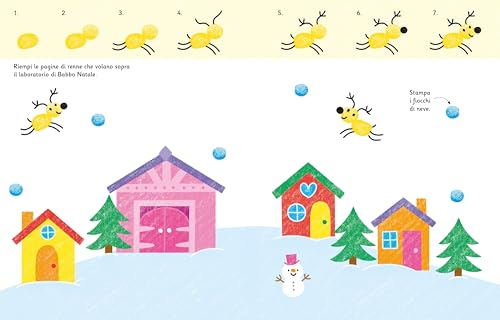 Disegno Con Le Dita: Il Laboratorio Di Babbo Natale - 5