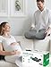 Medisana Seat Cushion - SC 100 Seat Cushions for Office Chairs, Car Seat, Wheelchair - Sciatica & Tailbone & Coccyx Pain Relief Pillow for Driver Sedentary People（Size:17 * 14.6 * 3.54 in）