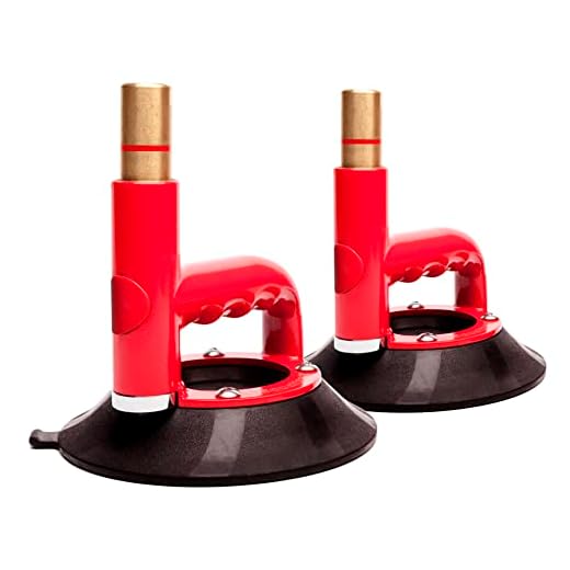 Equalizer Auto Glass Visual Vacuum Plunger Cups