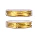 BENECREAT 18-Gauge Tarnish Resistant Gold Wire, 33-Feet/11-Yard Jewelry Beading Wire for Bracelet Necklace Jewelry Making