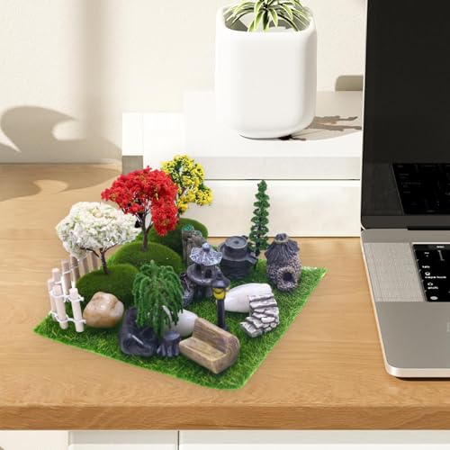 Accessoires de maison de fée et statues d'extérieur pour micro paysage