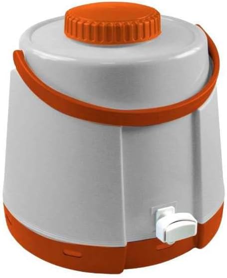 GiòStyle Dispensador térmico con grifo termo botella 5 litros dispensador agua bebidas calientes frías portátil de poliuretano con asa para playa y camping