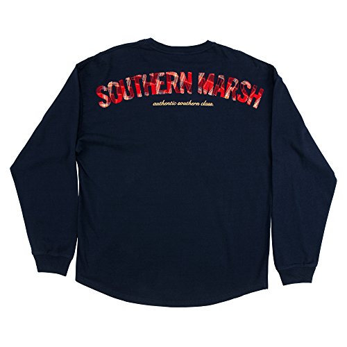 Southern Marsh Rebecca Tartan Jersey, Navy with Tag, X-Small