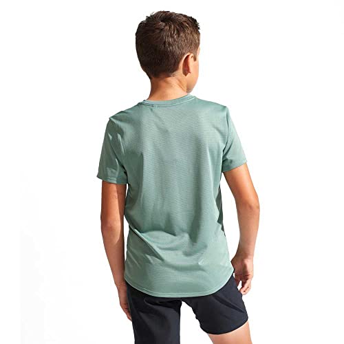 PEARL IZUMI Youth Summit Short-Sleeve Jersey - Boys' Pale Pine Earn The Turns, S