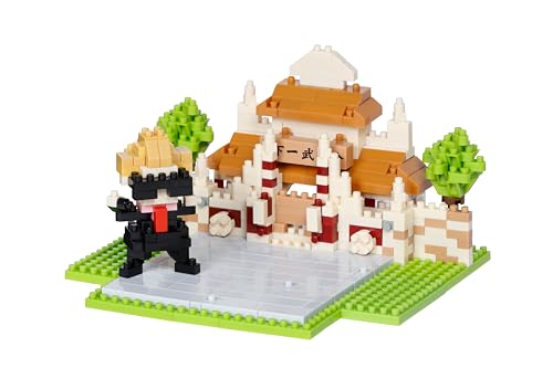 nanoblock - Dragon Ball Z - Dragon Ball Z Tenkaichi Budokai Arena, kit de construcción de la serie Sights to See
