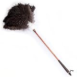 オーストリッチ羽根はたき PATA+（パタ・プラス） (黒)